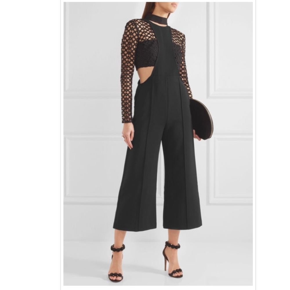 Self Portrait Cutout Jumpsuit